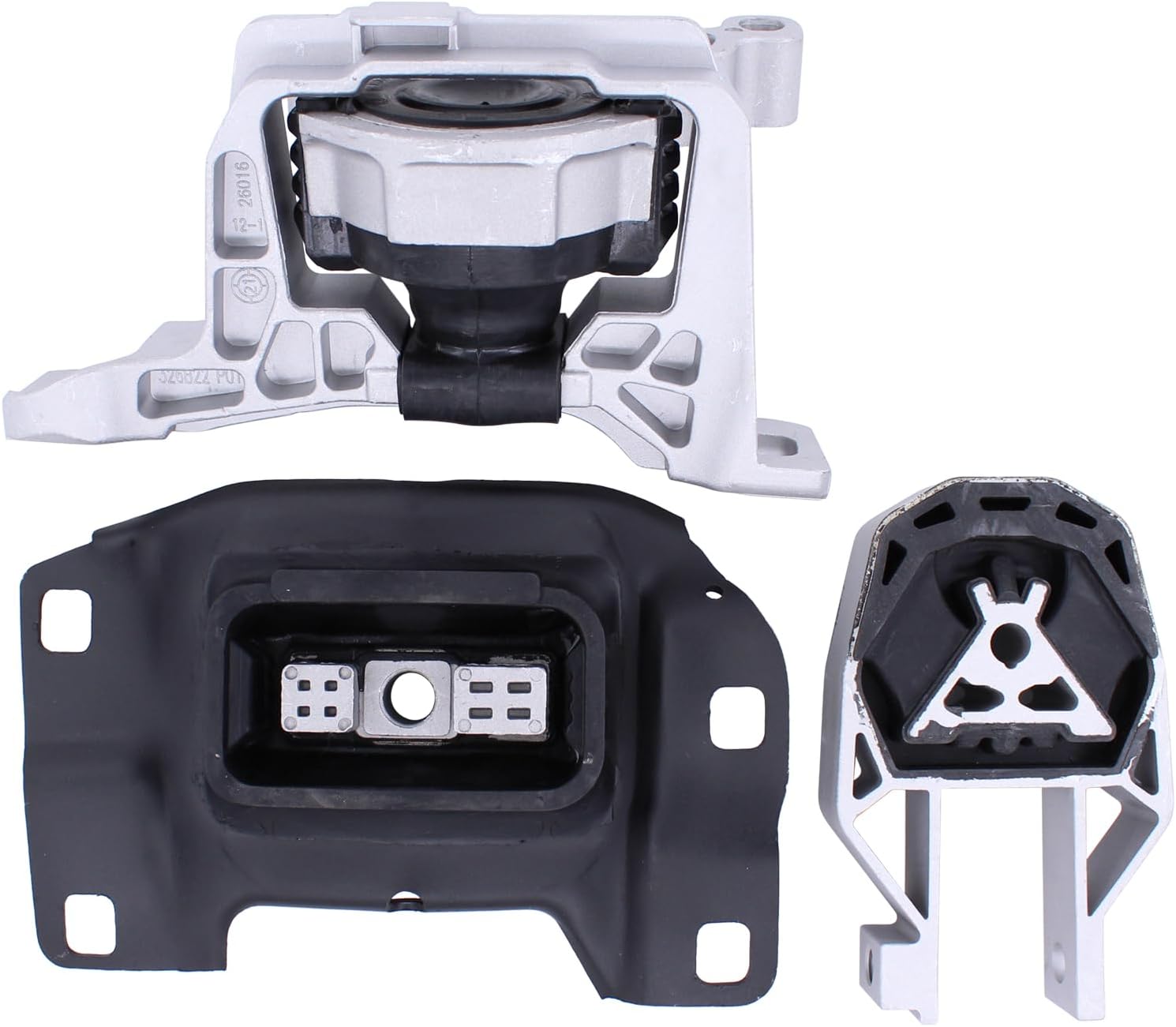 ApplianPar Front Engine Motor Mount and Torque Strut Mount and Transmission Mount for Ford Escape 1.5 1.6 2013-2019