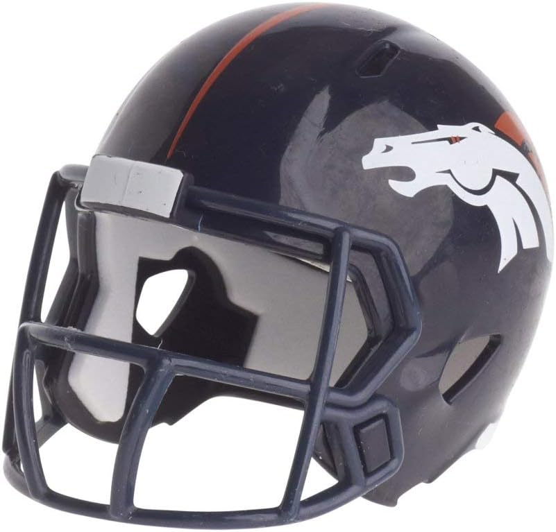 Denver Broncos NFL Riddell Speed Pocket PRO Micro/Pocket-Size/Mini Football Helmet