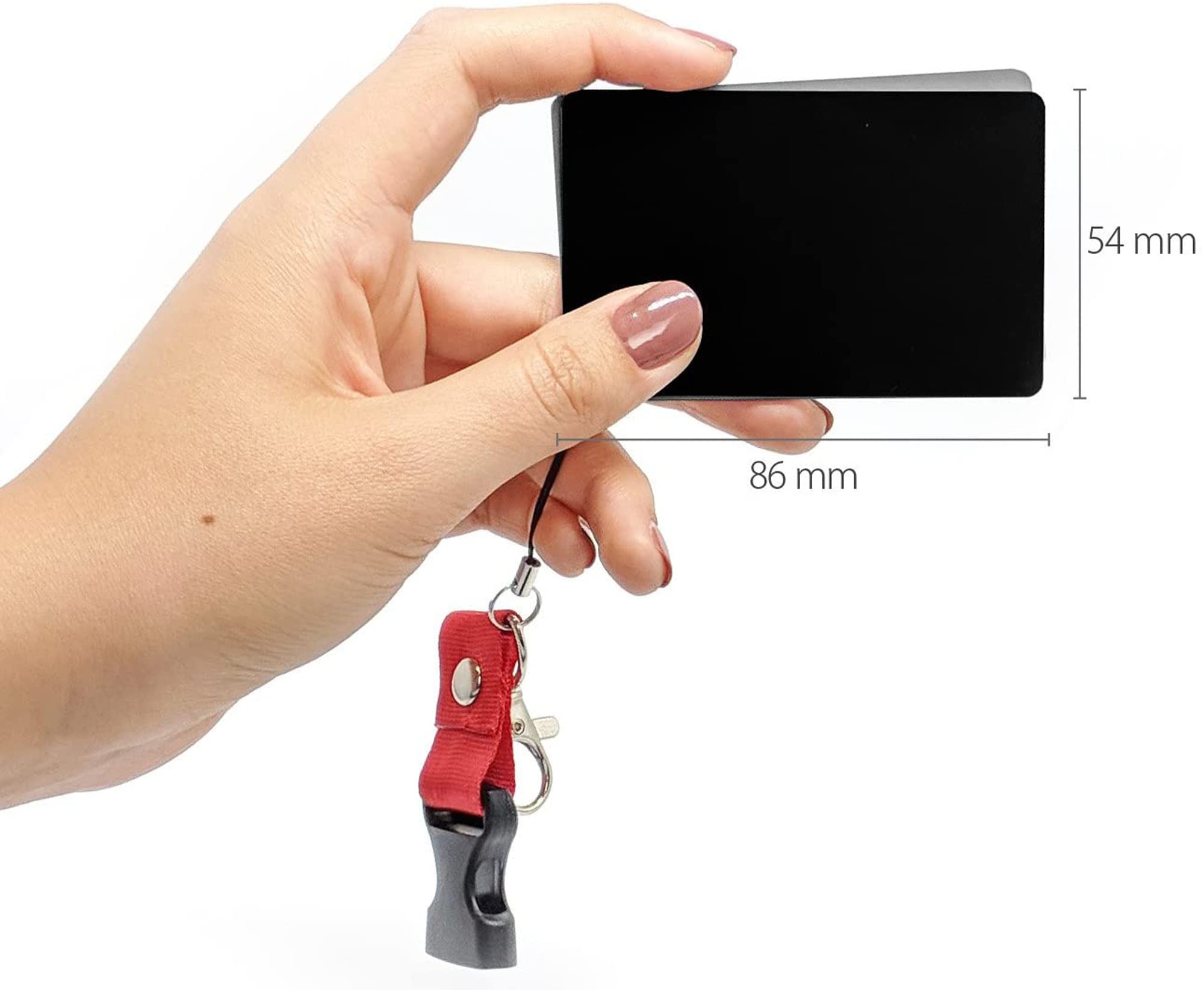 SMARTECH Tabella 18% Di Grigio Neutro - Bilanciamento Del Bianco - Formato Tascabile Per La Misurazione Dell'Esposizione Delle Fotocamere Reflex Digitali