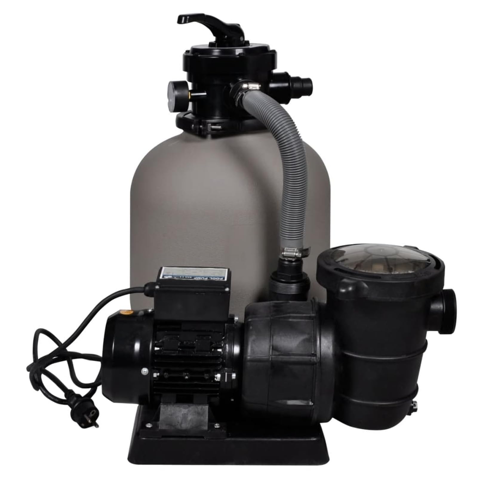 Homgoday Bombas de Filtro de para Piscina - Filtración 17000 L/h, Resistente a la Corrosión, Certificación GS