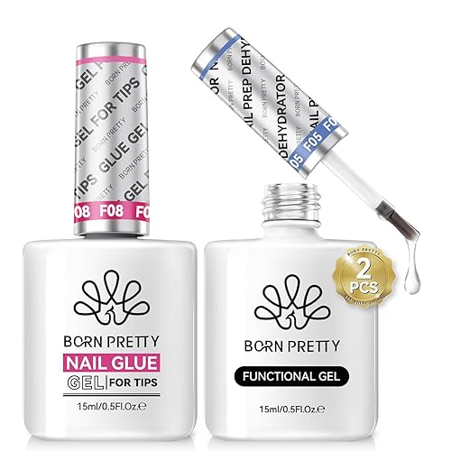 Miniatura 16 de BORN PRETTY Gel Constructor para Uñas, Gel de Construcción de Uñas de 8 en 1 Transparente para la Cúspide de la Uña y Fortalecedor de Extensión