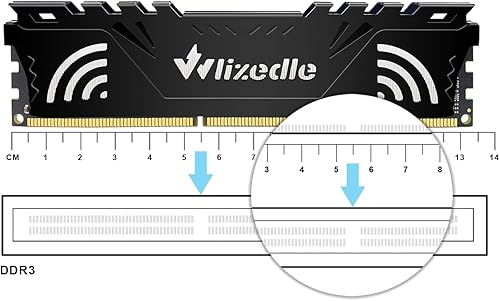 Miniatura 5 de Wlizedle DDR3 RAM 16 GB Kit (2 x 8 GB) 1866 MHz CL13 DIMM Memoria de escritorio PC3-14900 240 pines 1.5 V 2Rx8 canal de doble rango sin ECC PC sin