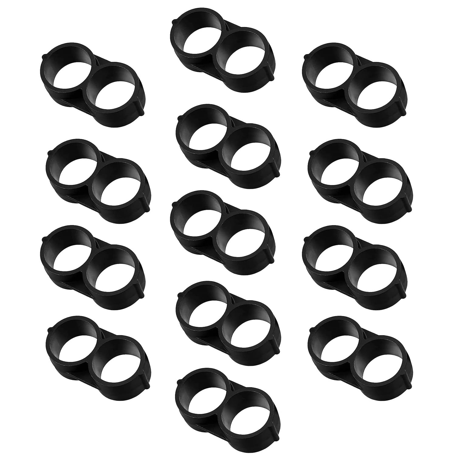 Photo 1 of 12 pcs 1/2 Inch Drip Tubing End Closure, Drip Irrigation Universal Hose End Cap Plugs Fitting 21.5mm