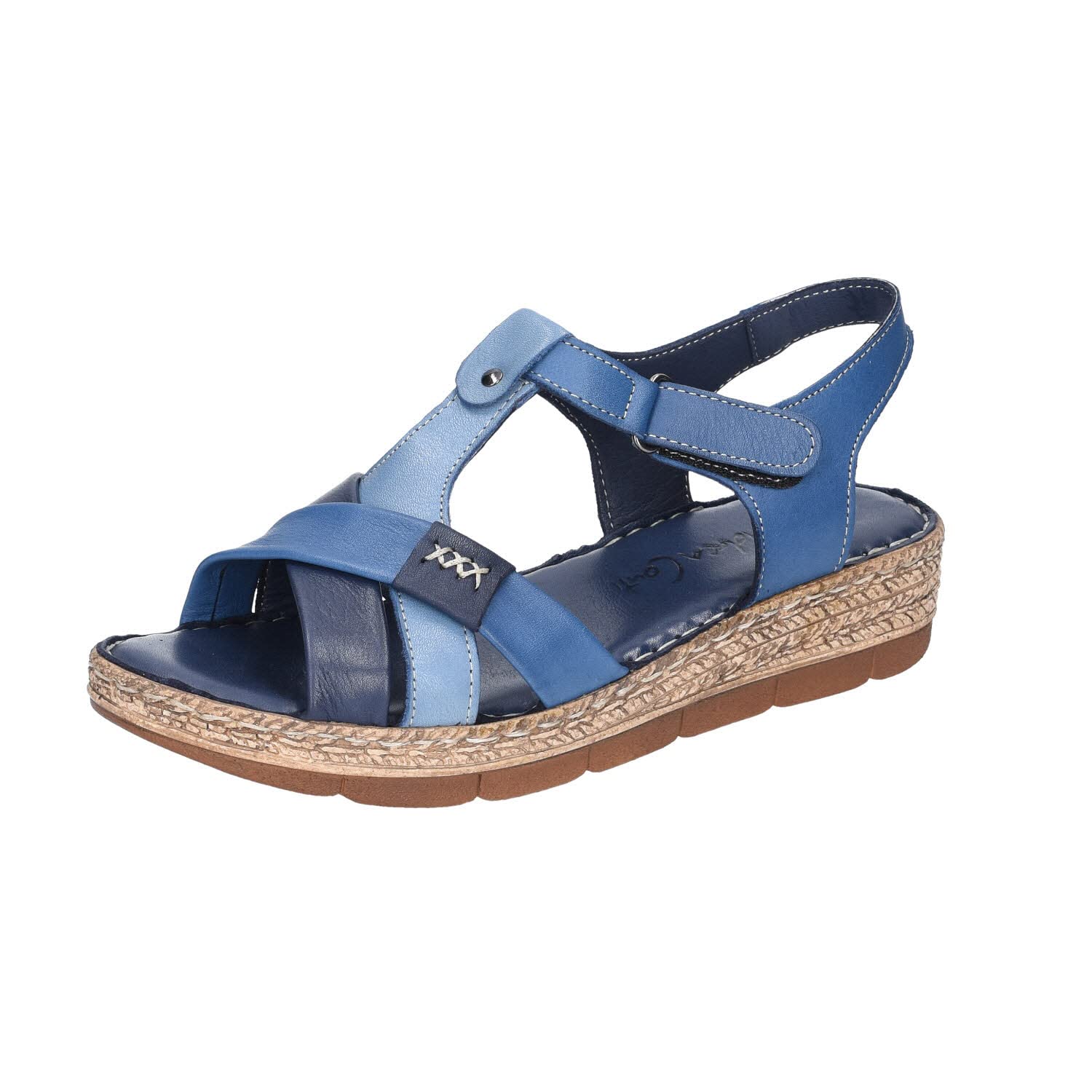 Andrea Conti 1883604, Sandal, d.blau/jeans/bleu,