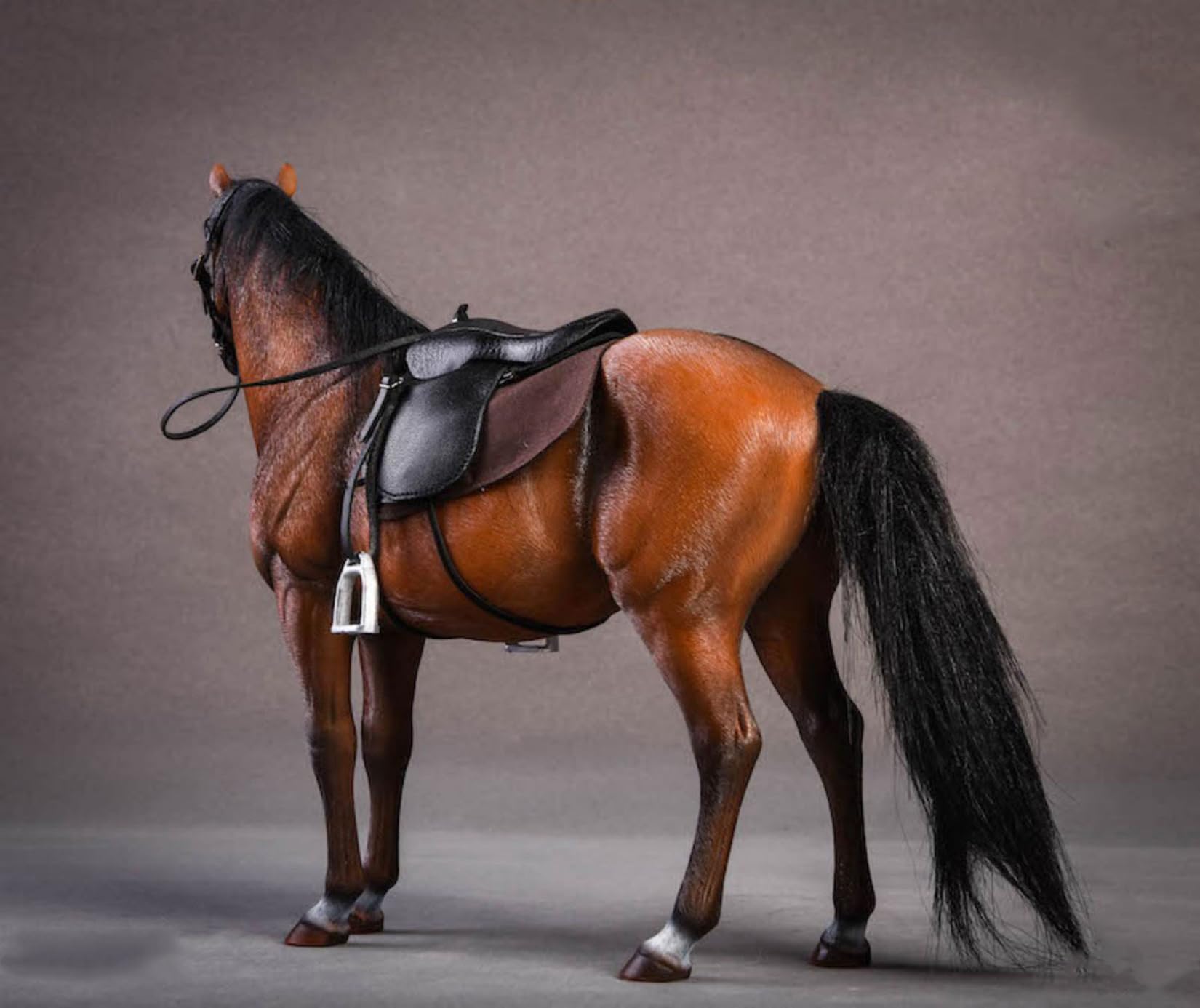 Amazon.co.jp: 1/12 サイズ ホース 馬 競走馬 ハノーファー