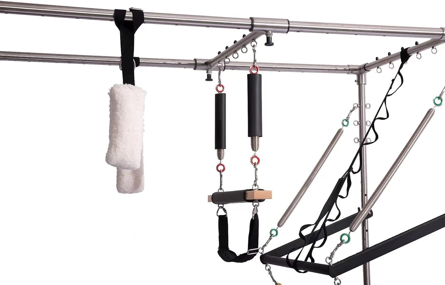 Macchina professionale per pilates Reformer per palestra domestica, attrezzatura per allenamento completo del corpo con resistenza regolabile, ideale per allenamento della forza e miglioramento della