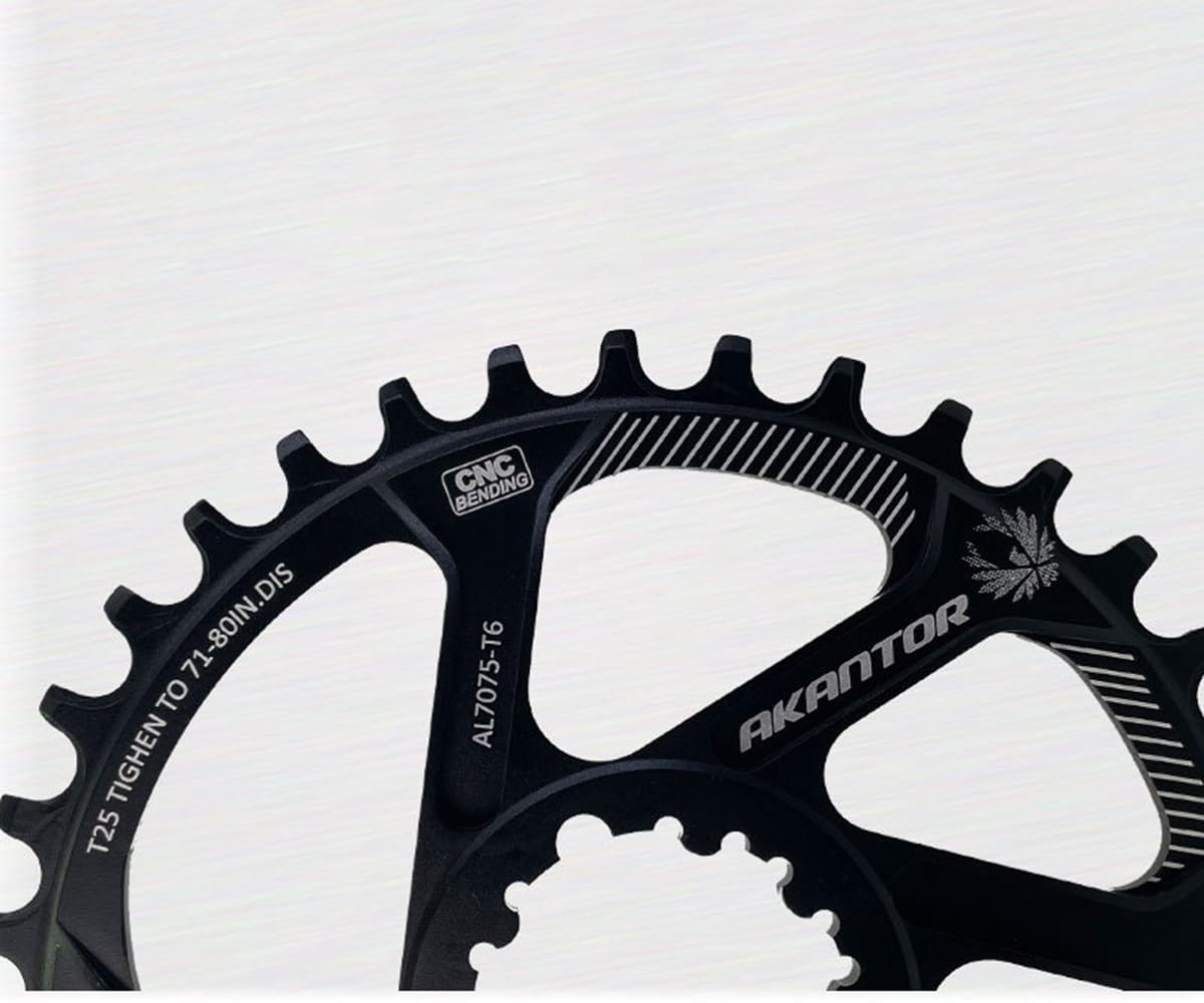 MTB 170mm Integrate Cave Guarnitura Mountain Bike Ingranaggio Denti Larghi E Stretti 32/34/36/38T 9/10/11 velocità Singolo Ingranaggio E Pedivella