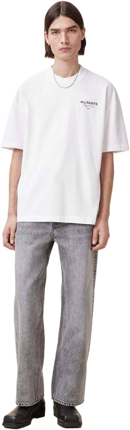 Allsaints Mens Amore Ss Crew - Image 2