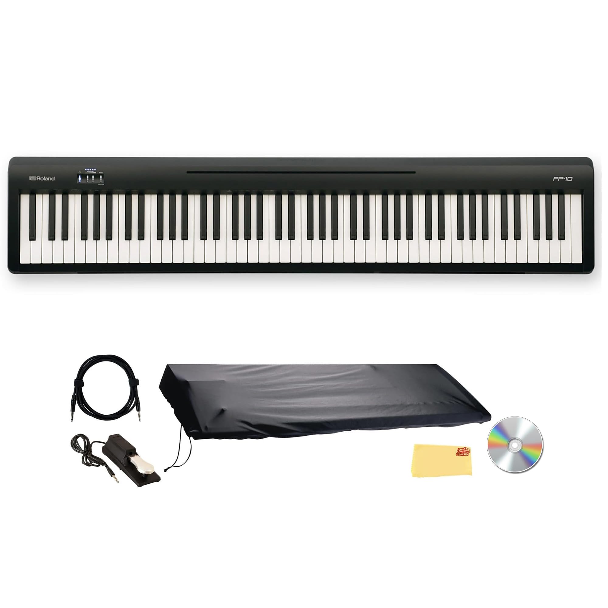Amazon.com: Roland FP-10 88-Key Digital Piano Bundle with Sustain