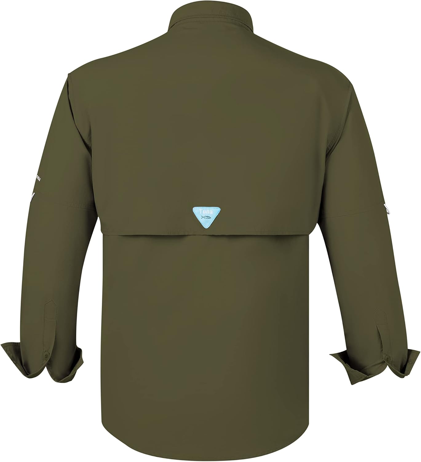 Mens Fishing Shirts Long Sleeve UV UPF 50+ Sun Protection Breathable Waterproof Quick - Dry Hiking Camping - Image 3