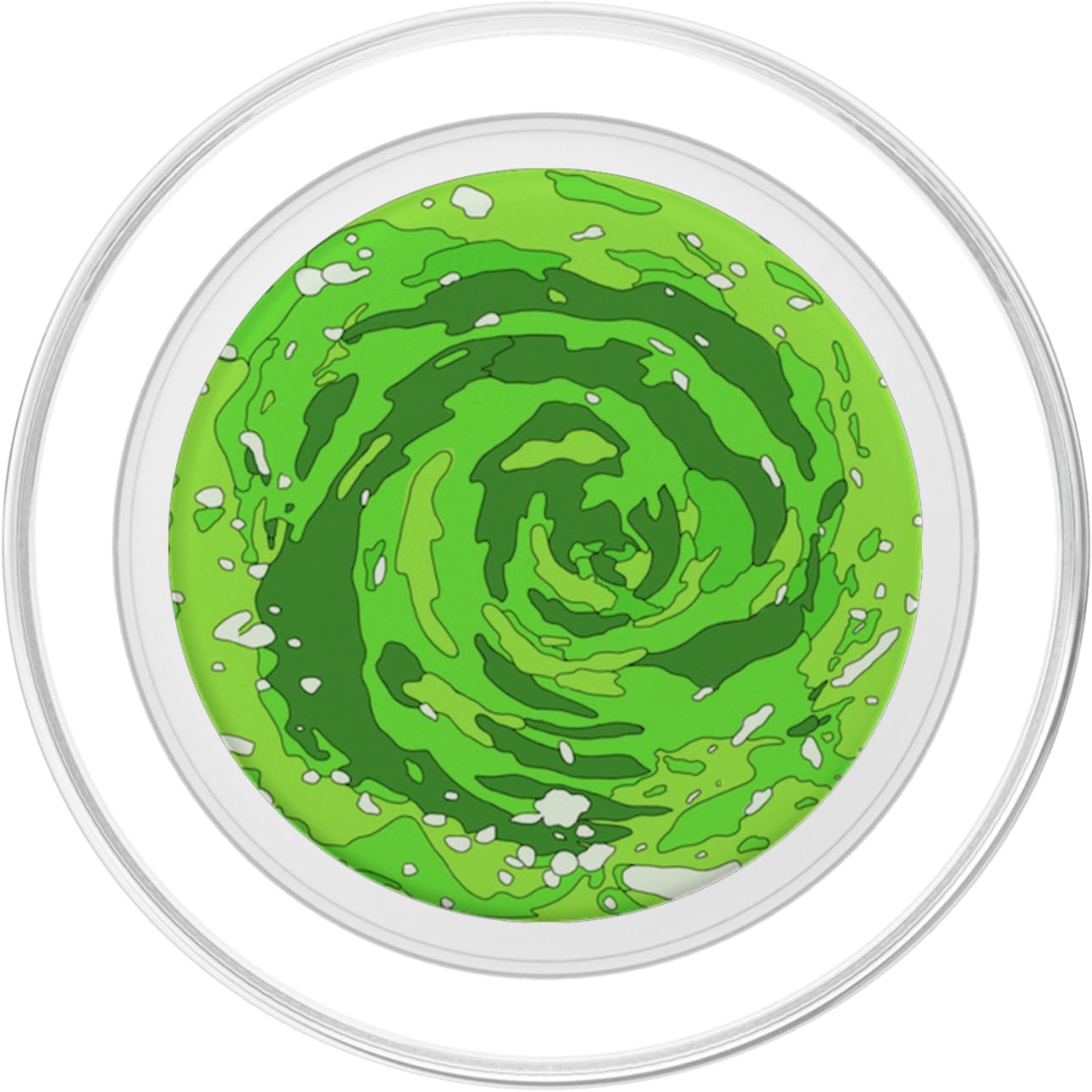 Green Cartoon Portal PopSockets PopGrip for MagSafe