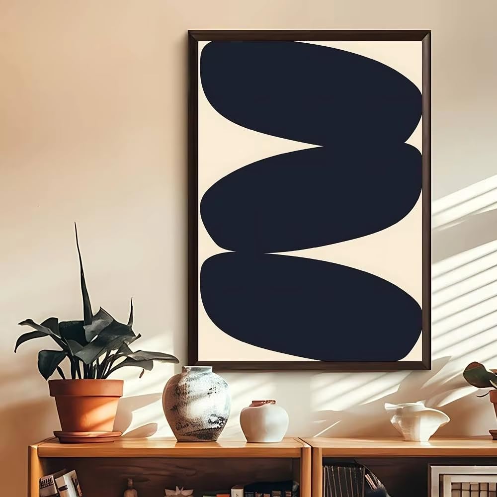 DFZEWKI Abstract Minimal Art Line Club Bar Vintage Posters Wall Art Painting Bedroom Wall Art Prints Ideal(30x40cm(12x16in)/No frame)