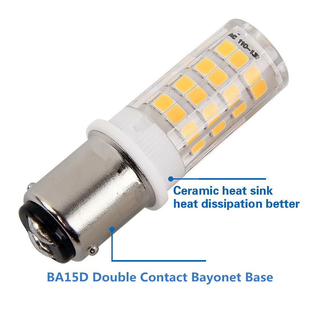 Marine RV Boat Light Ruiandsion BA15D LED Bulb 24V Double Contact ...