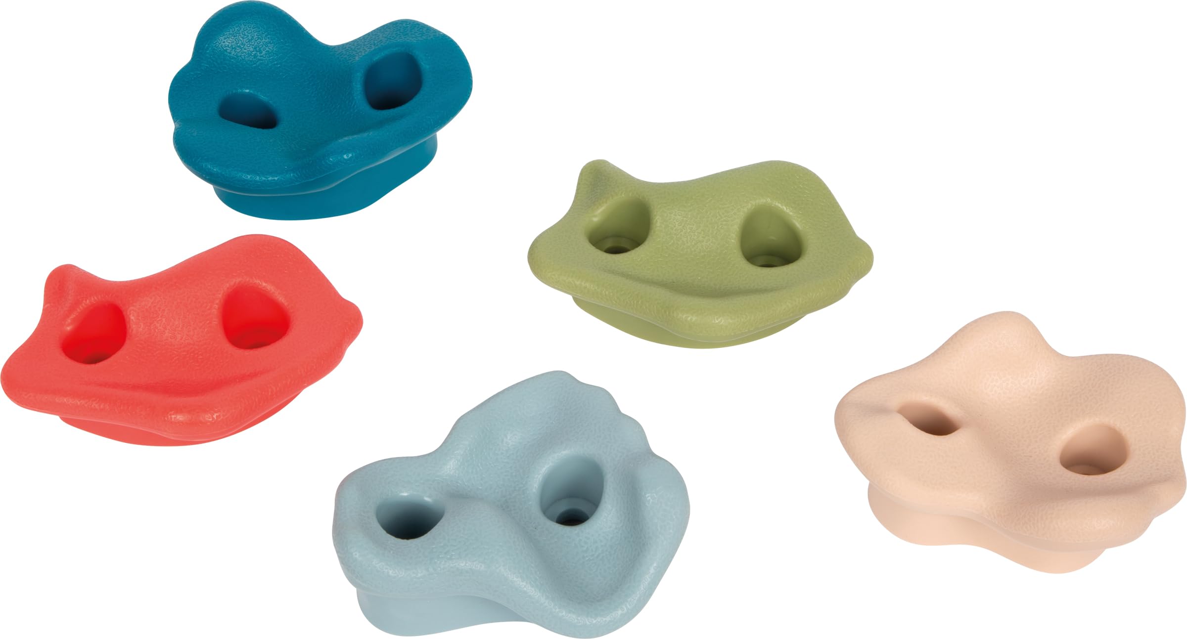 Small Foot Piedras para Escalar, 5 Piedras plástico Resistente, INT, Exterior, de 3 años, 12794