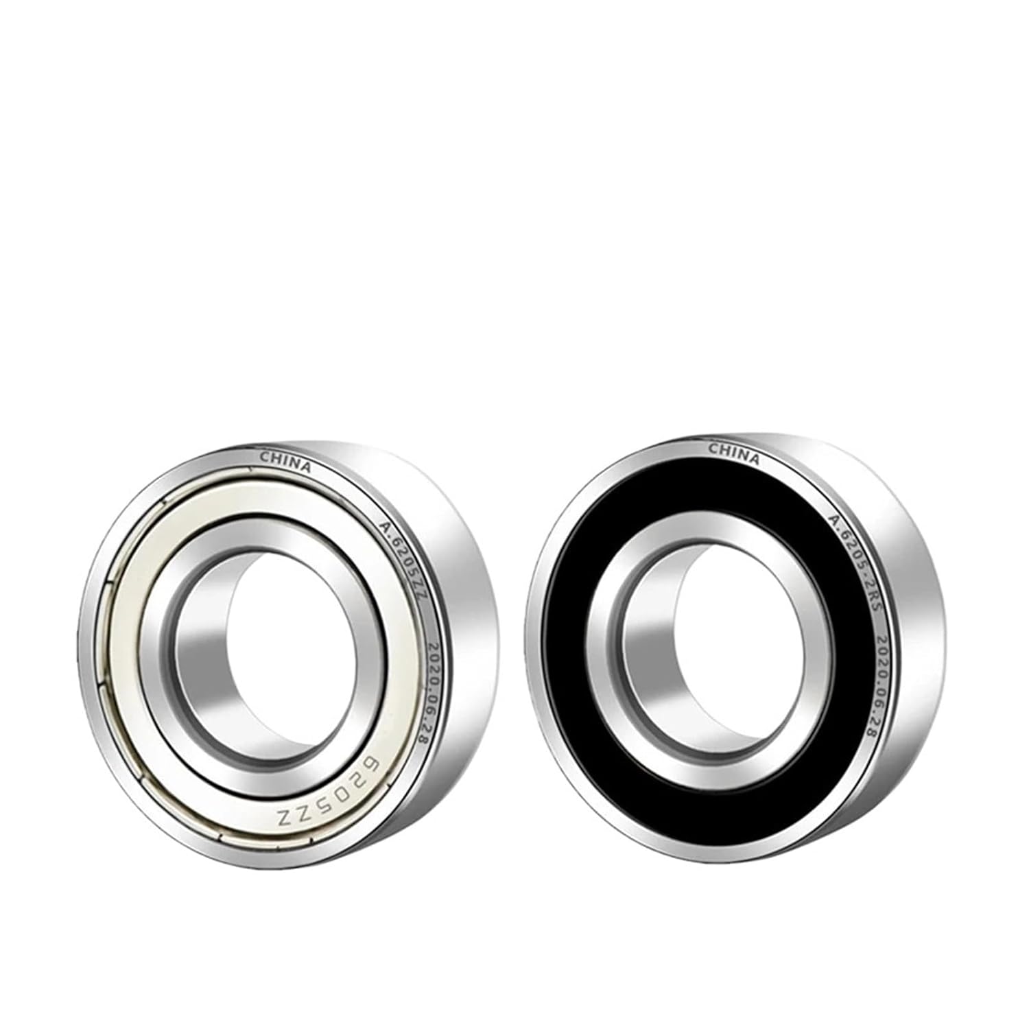 1pc Deep Groove Ball Bearings ID 10mm - 35mm OD 26mm - 62mm Thick 8mm - 14mm 6000 6001 6002 6003 6004 6005 6006 6007 ZZ 2RS(Normal Speed,6006 2RS 30x55x13mm)