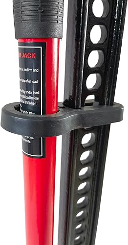 Miniatura 6 de Gato de granja resistente de 48 pulgadas, gato de granja de trinquete de alta elevación, soporte resistente y duradero, capacidad de 6000 libras,