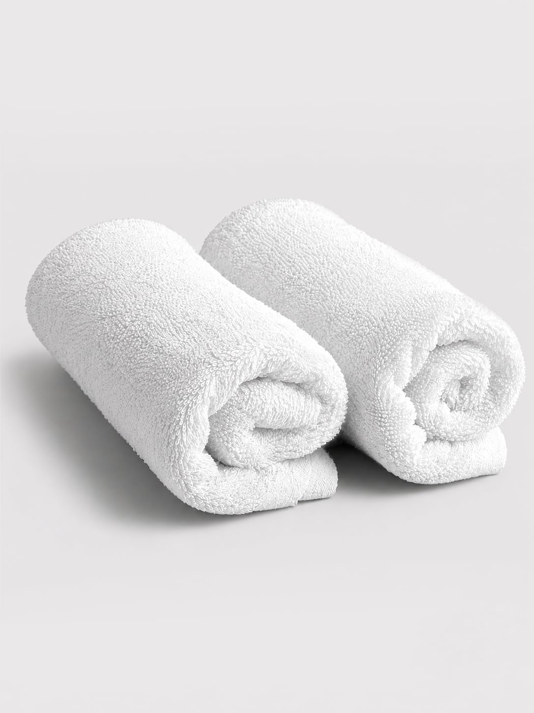 Tee Projekt Cotton Face Towels Set of 2, Ultra Soft & Quick Dry, Premium 480 GSM Small Towels for Face & Daily Use, 30 x 30 cm, White-image-20