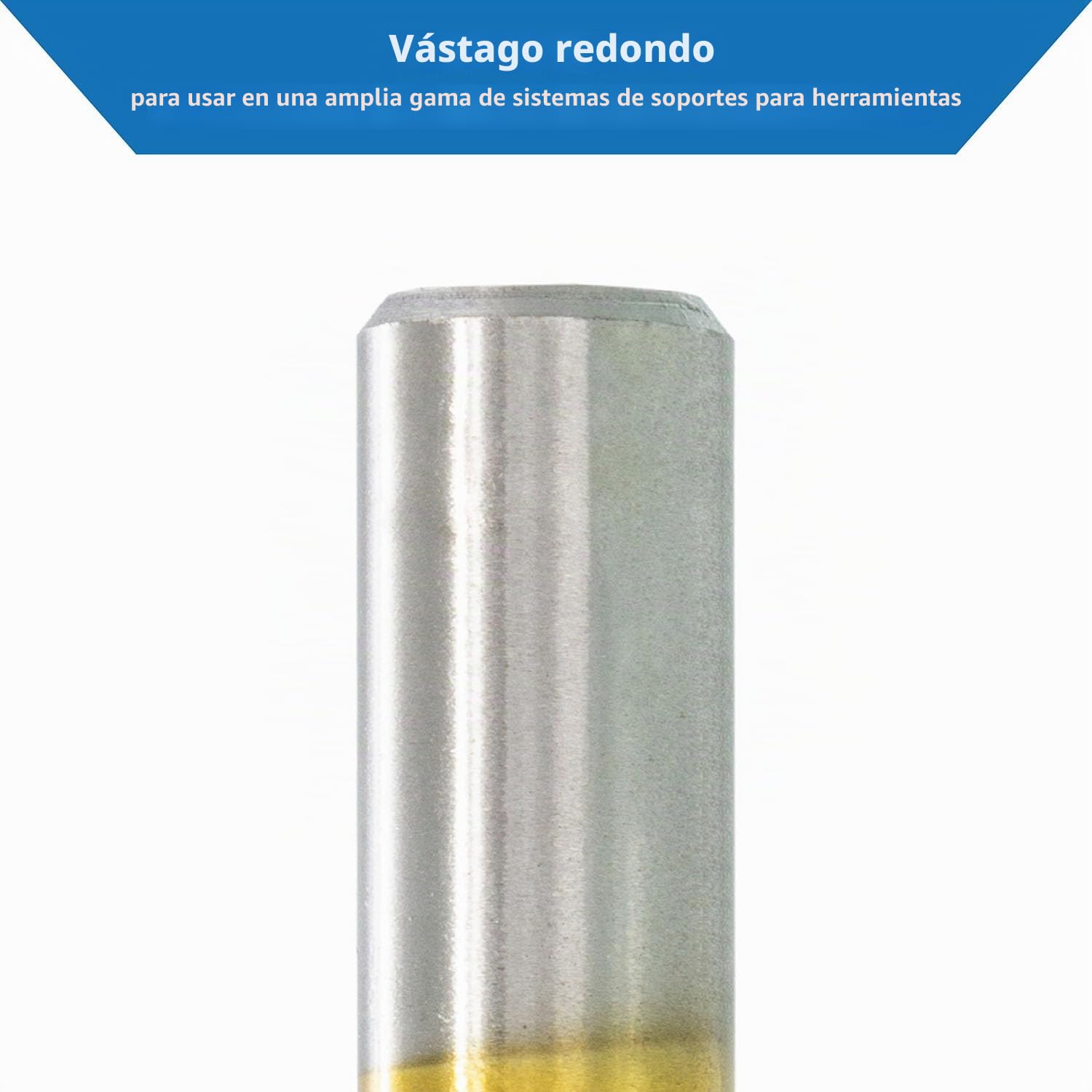 TJR® HSS TiN - Juego de 19 brocas helicoidales de 1 a 10 mm y 0,5 mm de escalones autocentrantes DIN 338 tipo N 118°, para acero inoxidable, acero, perfiles de aluminio con precisión de