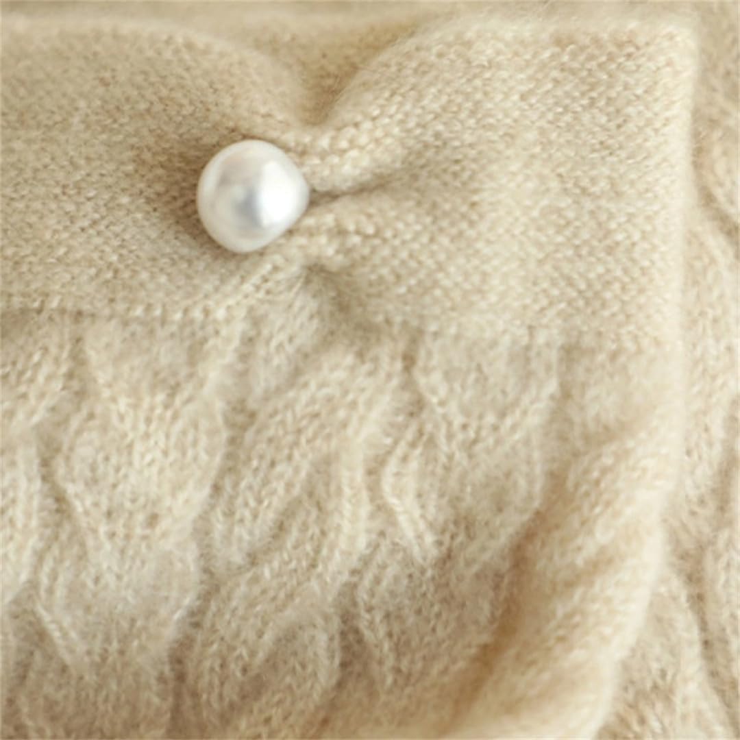 SWZEC Women’s Cashmere Fingerless Gloves