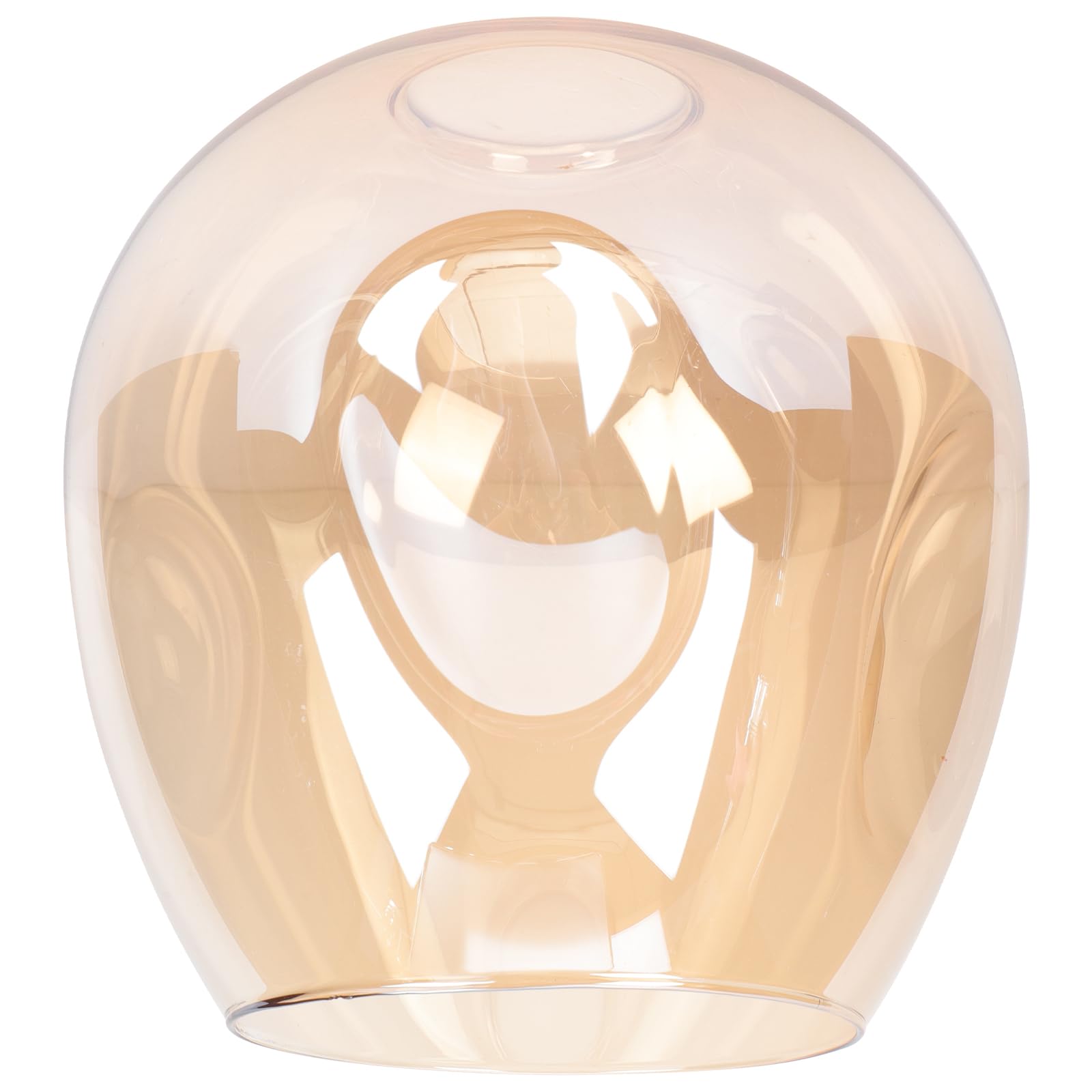Paralume in Vetro Trasparente Accessorio Lampada Sostitutivo Per Lampade Da Tavolo Piantana E Applique Design Moderno Semplice Ed Elegante