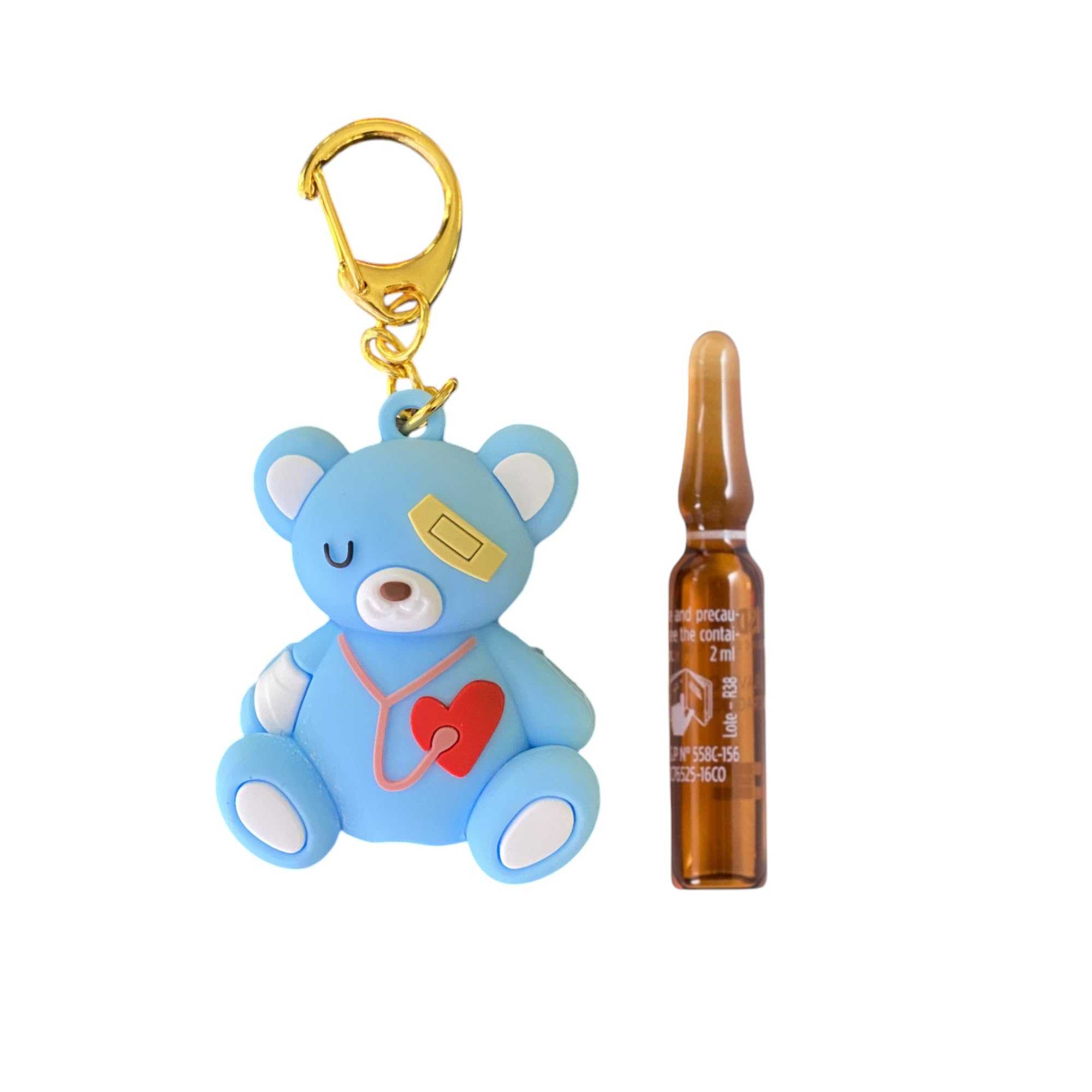 Nodlang Adorable Teddy Ampoule Opener – Perfect for Nurses & Healthcare Heroes! (Blue)