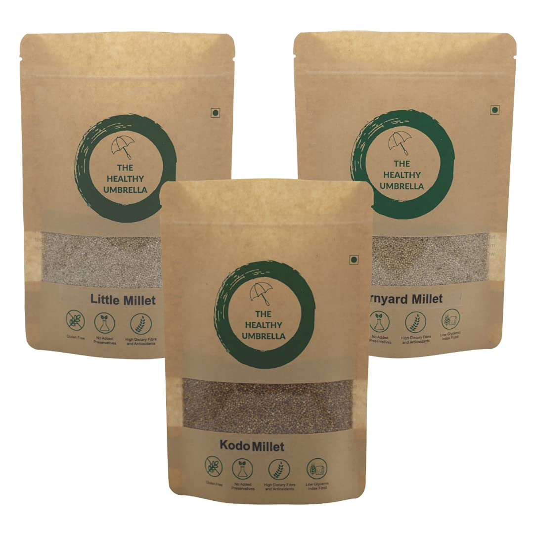 Buy The y Umbrella Barnyard, Kodo & Little Millets Whole Grains 1 kg