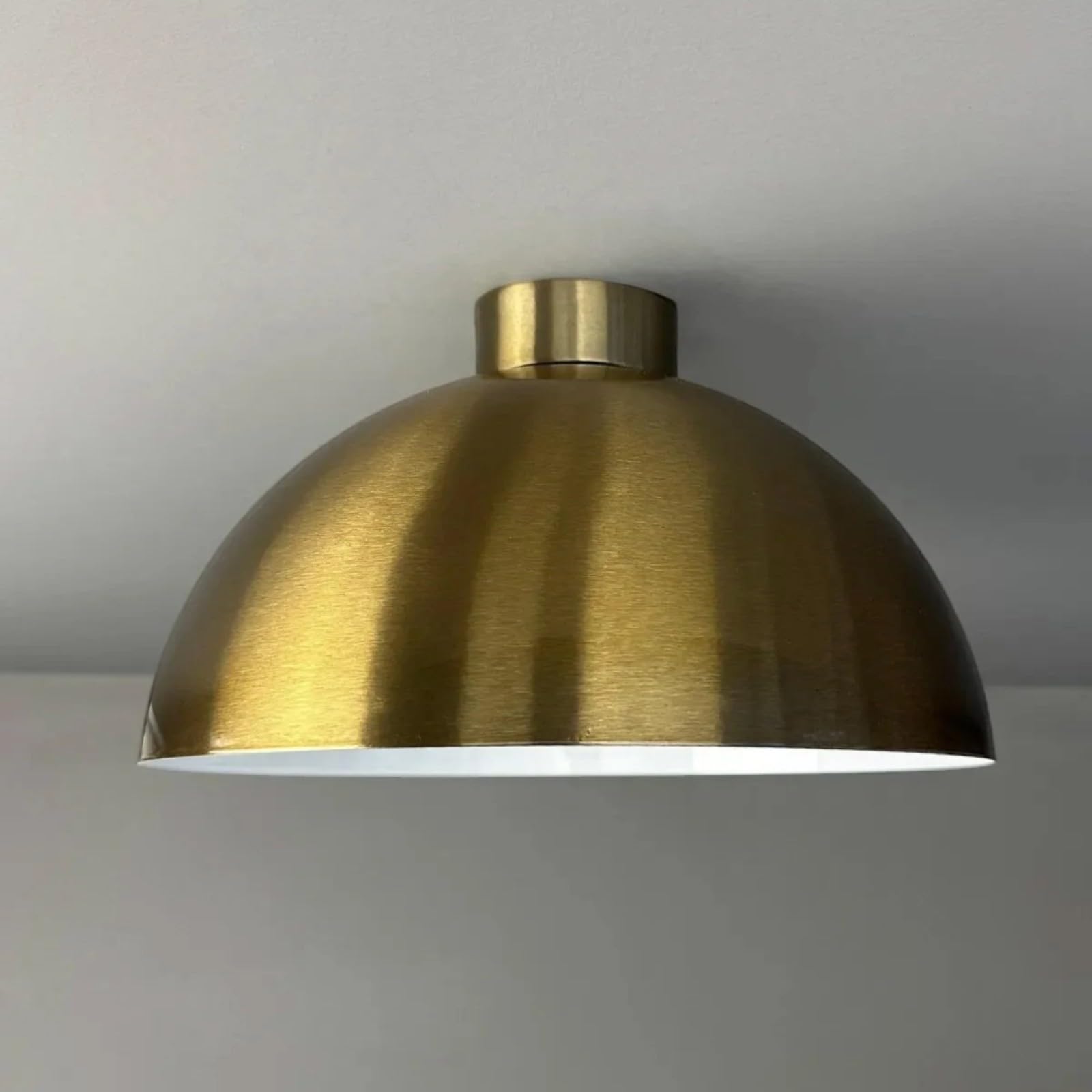 bamyum Androa Industrial Ceiling Light, Ø30 cm Metal Ceiling Lamp, Lighting Fixture, Mid Century, Modern Lamp, Modern Chandeliers, Vintage Light, Copper Coloured — image 1