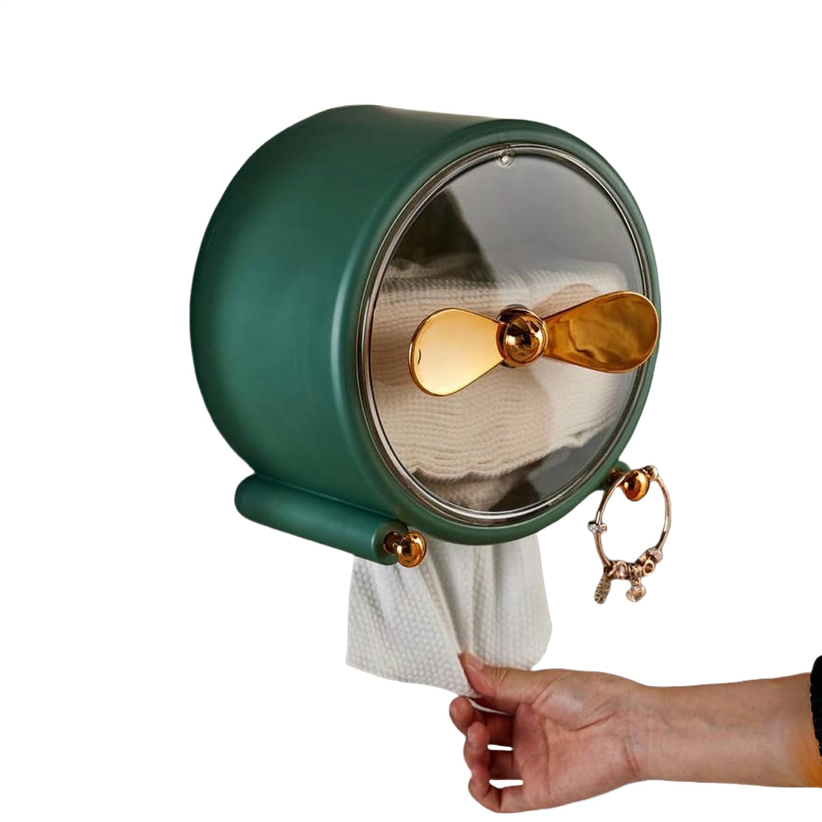 Boîte à mouchoirs murale et distributeur sûr sans perçage pour maison