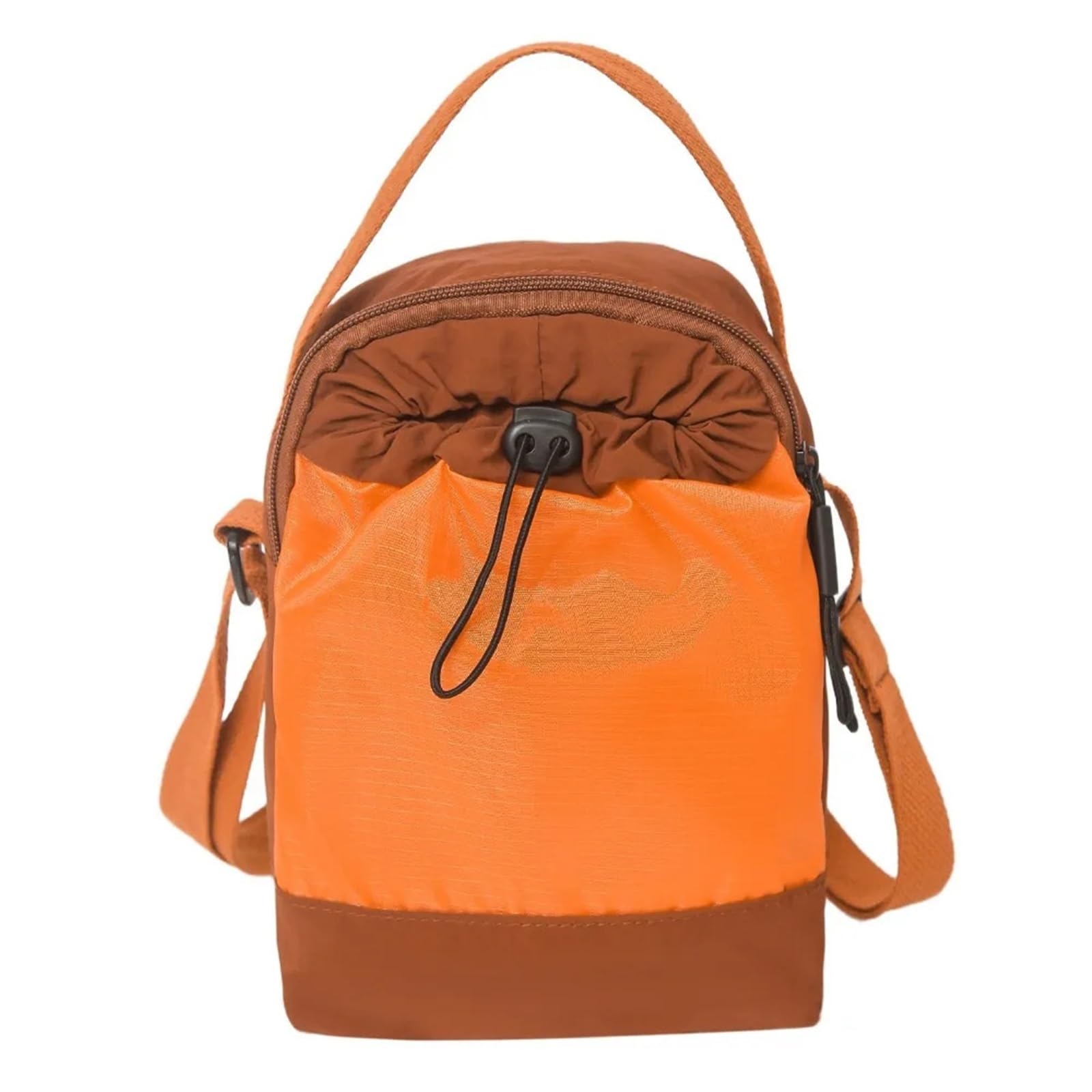 Flaschentasche Umhängetasche mit Kordelzug for Wasserflaschen | Leichte, tragbare Becherhülle aus Nylon, verstellbare, vielseitige Handytasche