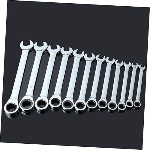 Miniatura 2 de Juego de llaves de trinquete de doble cabeza de 0.394 in Llave de compensación doble para el hogar