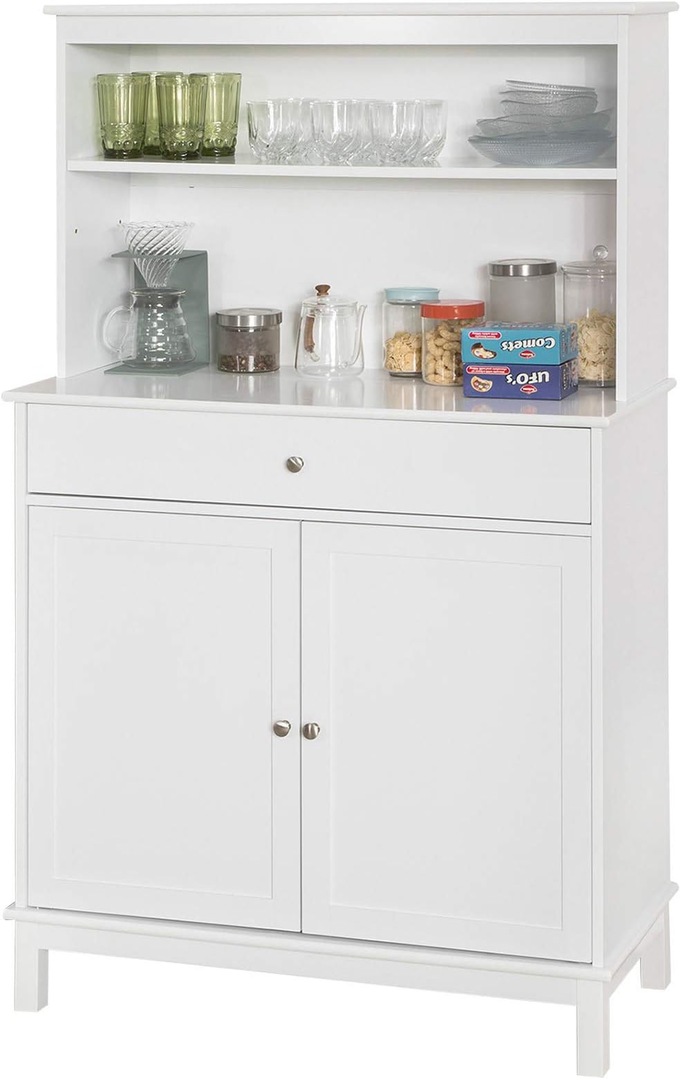SoBuy® FSB26-W, Home Kitchen Sideboard Storage Cabinet Cupboard White