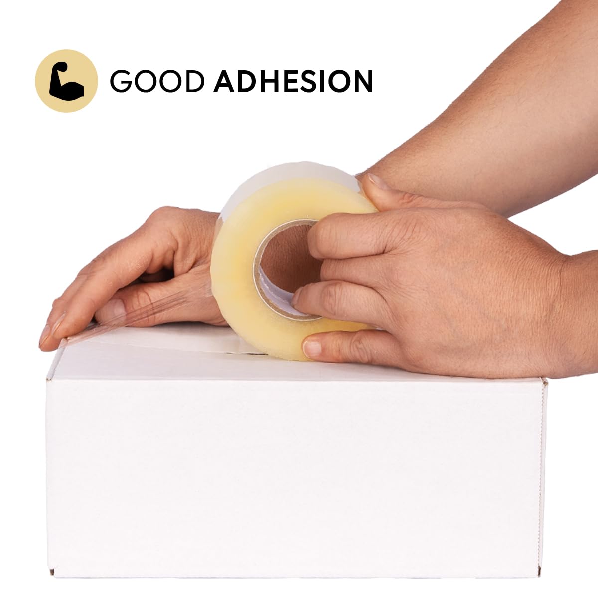 verpacking Nastro da pacchi high tack trasparente 48 mm x 150 m nastro adesivo in PP verpacking, 96 rotoli