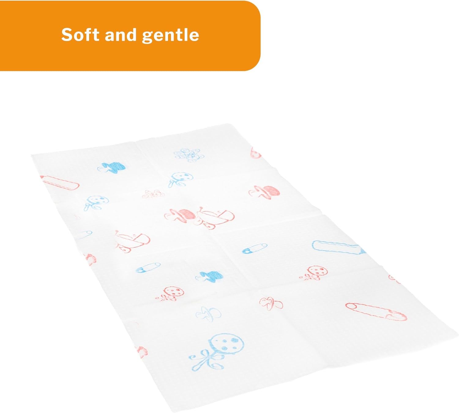 McKesson Baby Scale Liner Drape, 2-Ply Tissue, 25 in x 13 in, 250 Count, 1 Pack