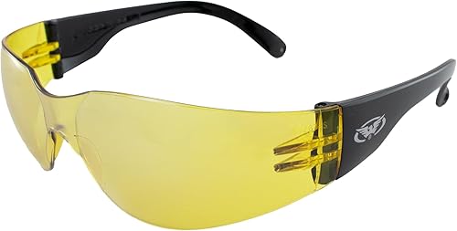 Vista 10 de Global Vision Gafas de seguridad Eyewear Rider Negro-super oscuro