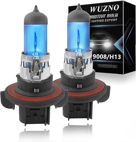 Miniatura 1 de Bombilla halógena 9008H13 para faros delanteros, 12 V, 6055 W, 5000 K, bombillas blancas superbrillantes