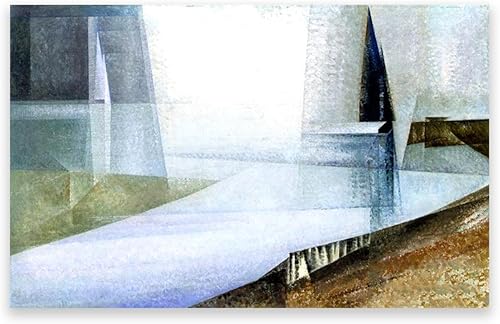 RYLJCZ Rega III by Lyonel FFamous Canvas Wall ArtOil Painting ReproductionPrint on CanvasAbstract Picture for Living Room Office