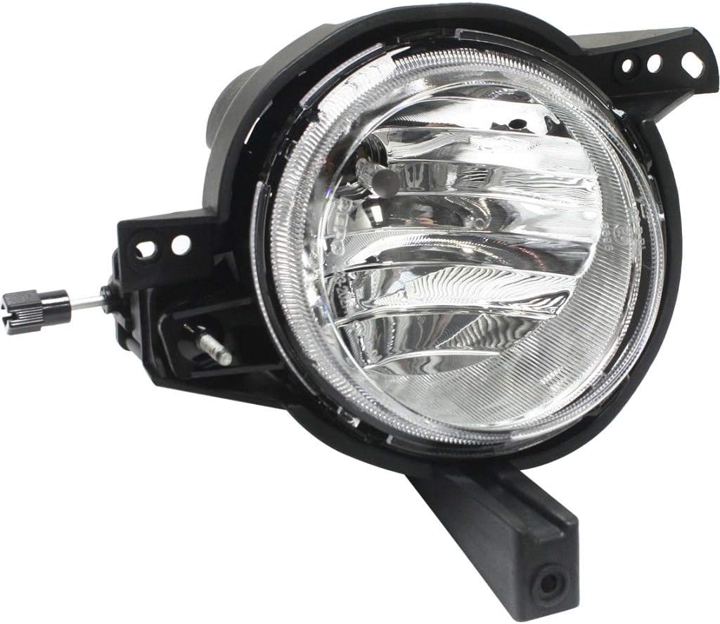 CarLights360 For Kia Soul Fog Light Assembly 2012 2013 Passenger Side w/Bulbs Replacement For KI2593125