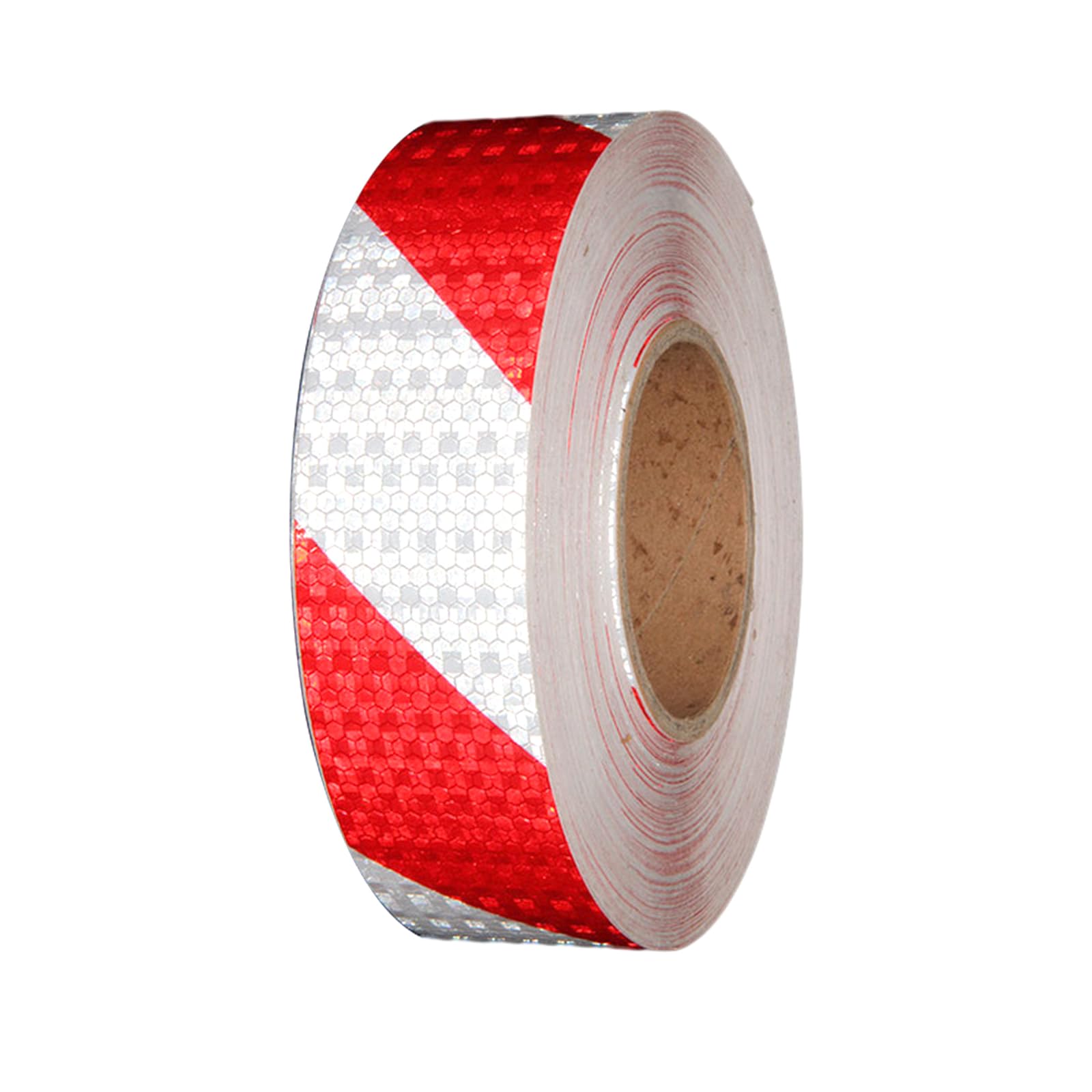 Nastro Catarifrangente Adesivo - 3 Rotoli Alta Visibilità Per Auto, Moto E Bici (Rosso/Bianco/Giallo, 2.5x300cm) - Foto 9