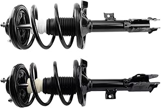 EIOFEVY Shocks Struts Absorber Gas Lift Struts Amortiguador 2pcs Suspension Shock Absorber Strut and Spring Set Assembly Front Left Driver and Right Passenger Side SCA79574 SR4540 172438