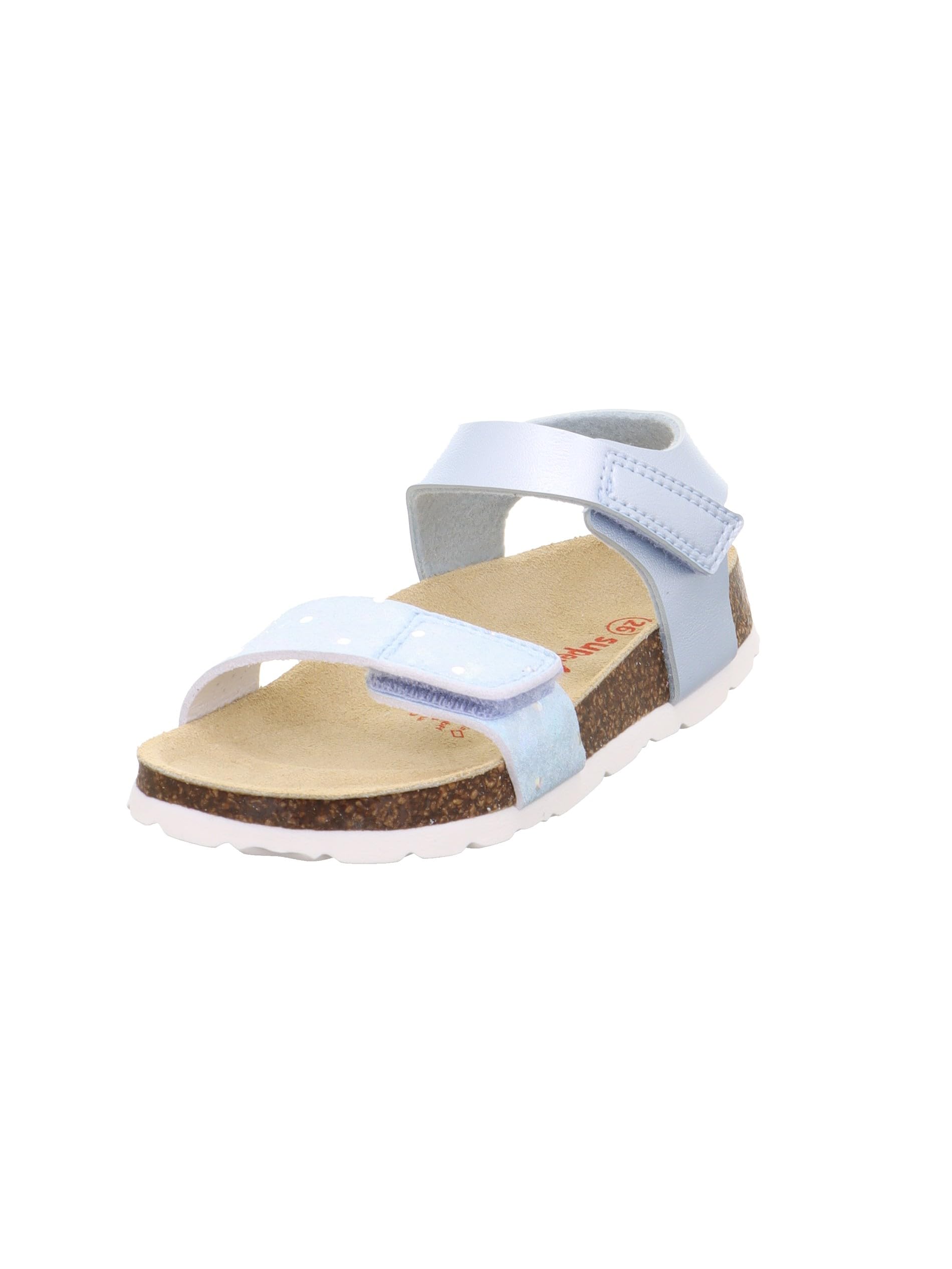 Superfit 1-000123 Girls' Footbed Slippers, Blue 8010, 25 EU