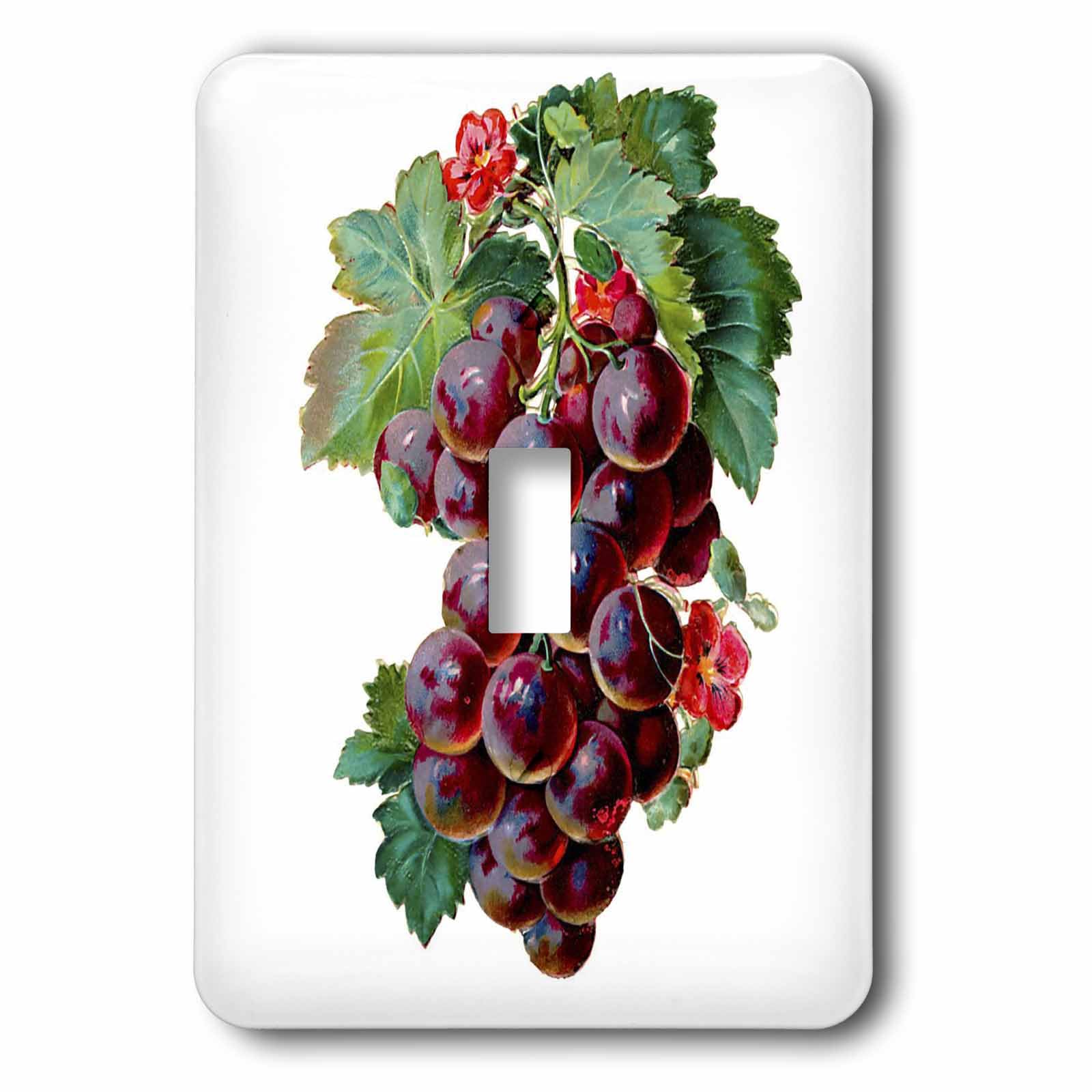 Interrupteur à bascule simple grappe de raisins pour remplacer plaque terne