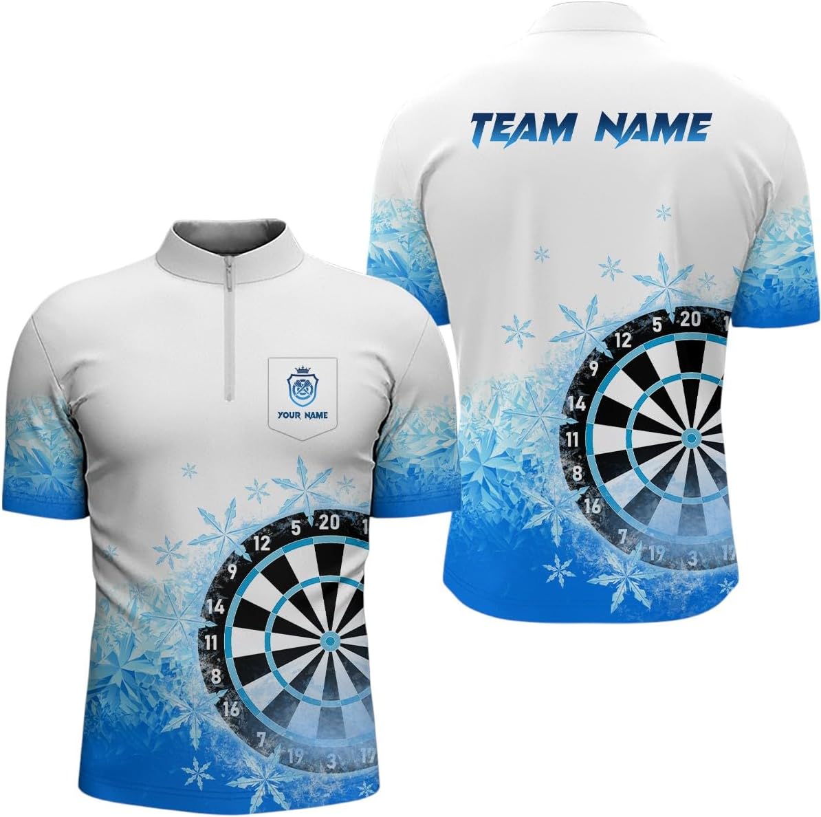 Mens Custom Darts Jerseys, Customized Darts Shirts - Fits Men, Personalized American Flag Patriotic