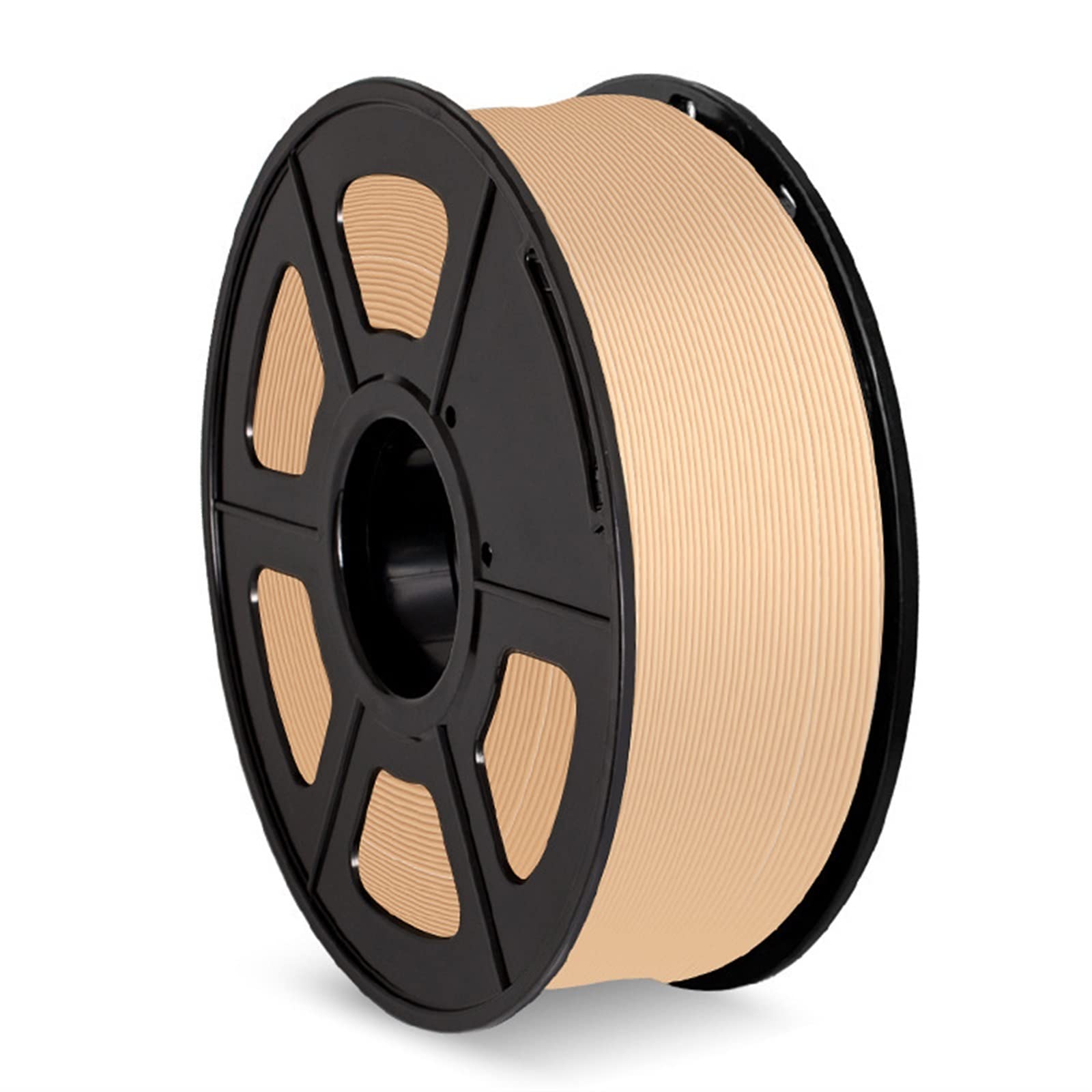 Filamento PLA, Filamento for impresora 3D, color madera, imitación madera maciza, filamento PLA 1.75, bobina de 1 kg, suministros for impresión 3D