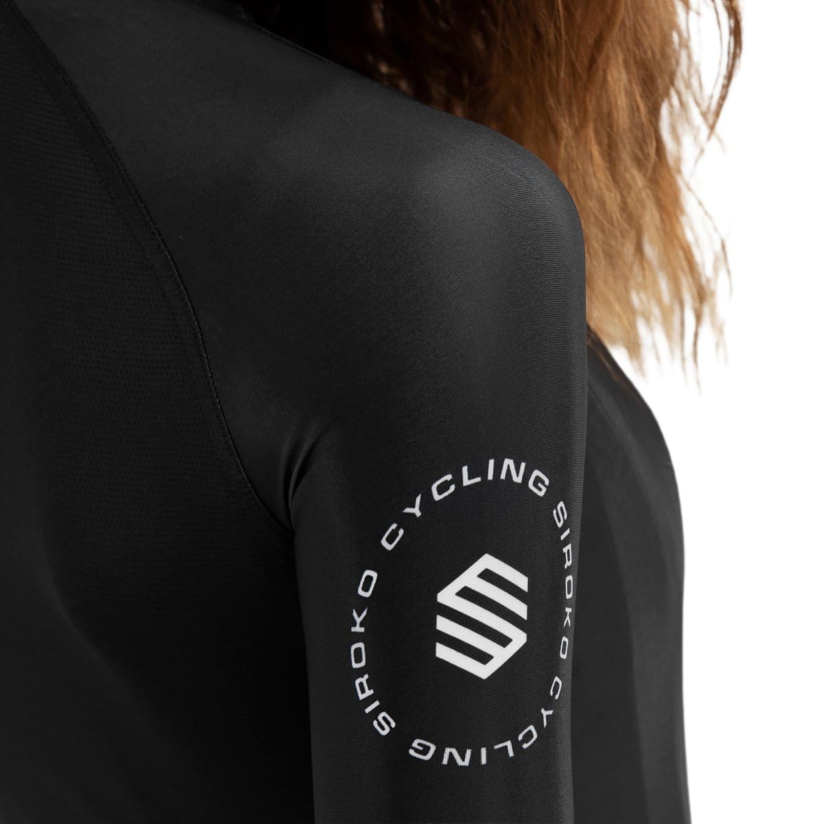 SIROKO - Maglietta da Ciclismo a Maniche Lunghe da Donne M2