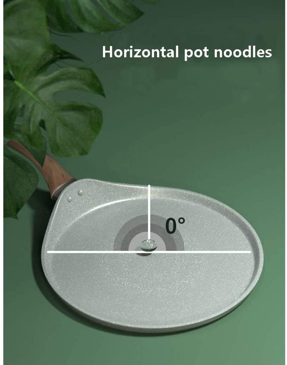 Panqueques, Tortilla, Inducción - Ø18cm, Ø22cm, Ø26cm Bandeja para crepes - Panqueques - Granito gris