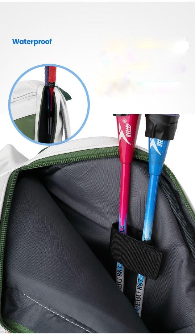 YONEX Zaino sportivo di alta qualità, grande capacità, borsa per racchette da badminton e tennis, scomparto separato per scarpe.