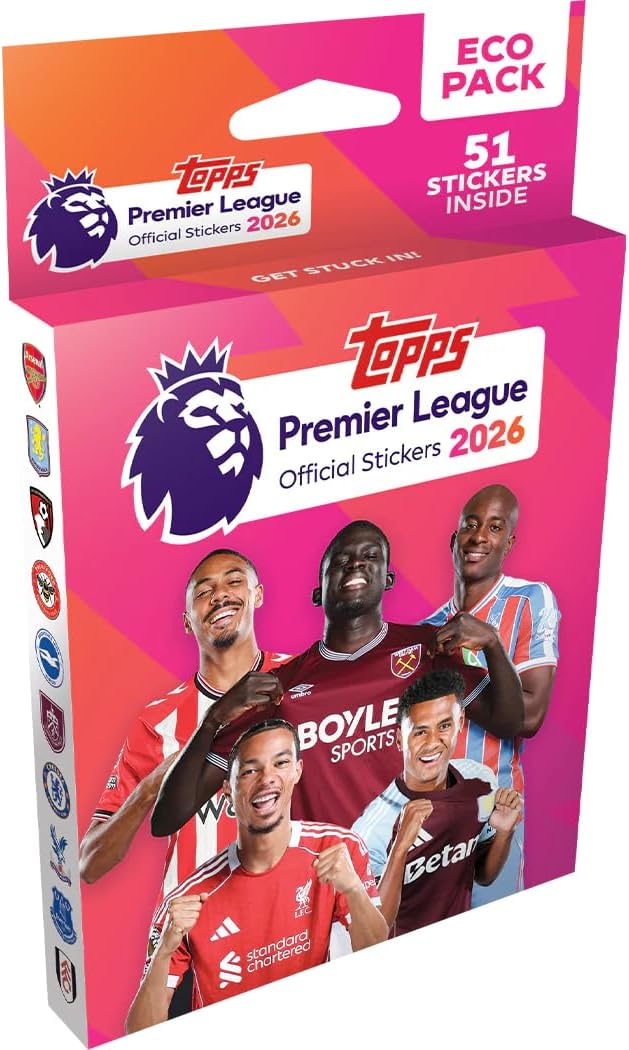 Premier League Stickers 2026 (Eco Pack)