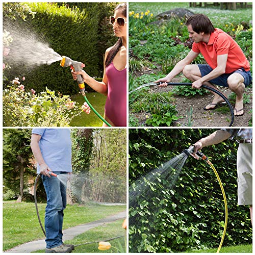 dcosok Garden Hose Quick Connect Hose Fittings: Water Hose Quick Connect Garden Hose Connectors - 3/4 Inch Male and Female Disconnect - Premium Solid Brass Leakproof Easy Connect 2Sets