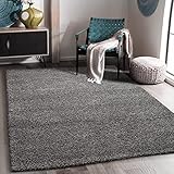SUPERWEICHER TEPPICH - Mit seinem hohen Flor und den hochwertigen Materialien hat unser Zottelteppich einen unglaublich weichen Griff. Ein weicher Wohnzimmerteppich bietet Komfort und Unterstützung, wenn Sie darauf stehen. Er ist ideal für Wohnungen mit Kindern und Haustieren
