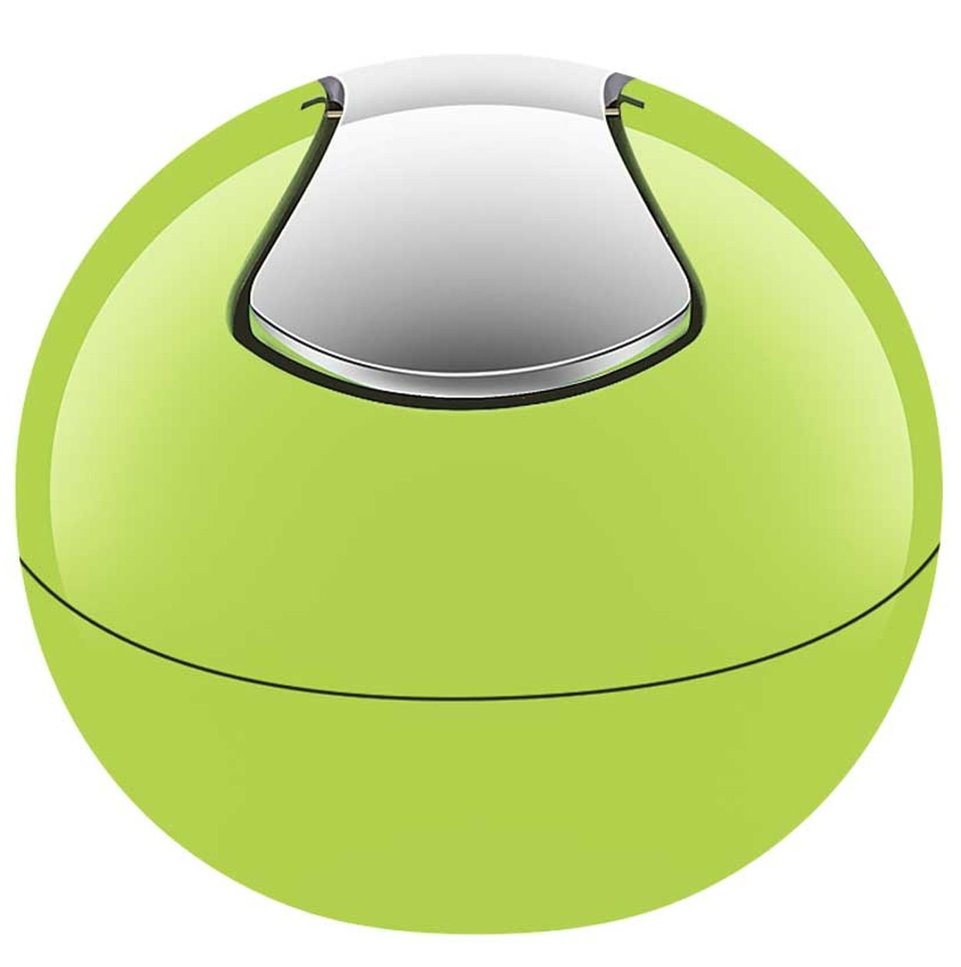 Spirella Bowl 10.15112 Rubbish Bin Shiny Kiwi